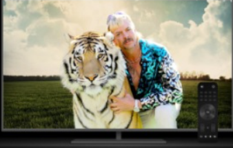 a man with tiger image